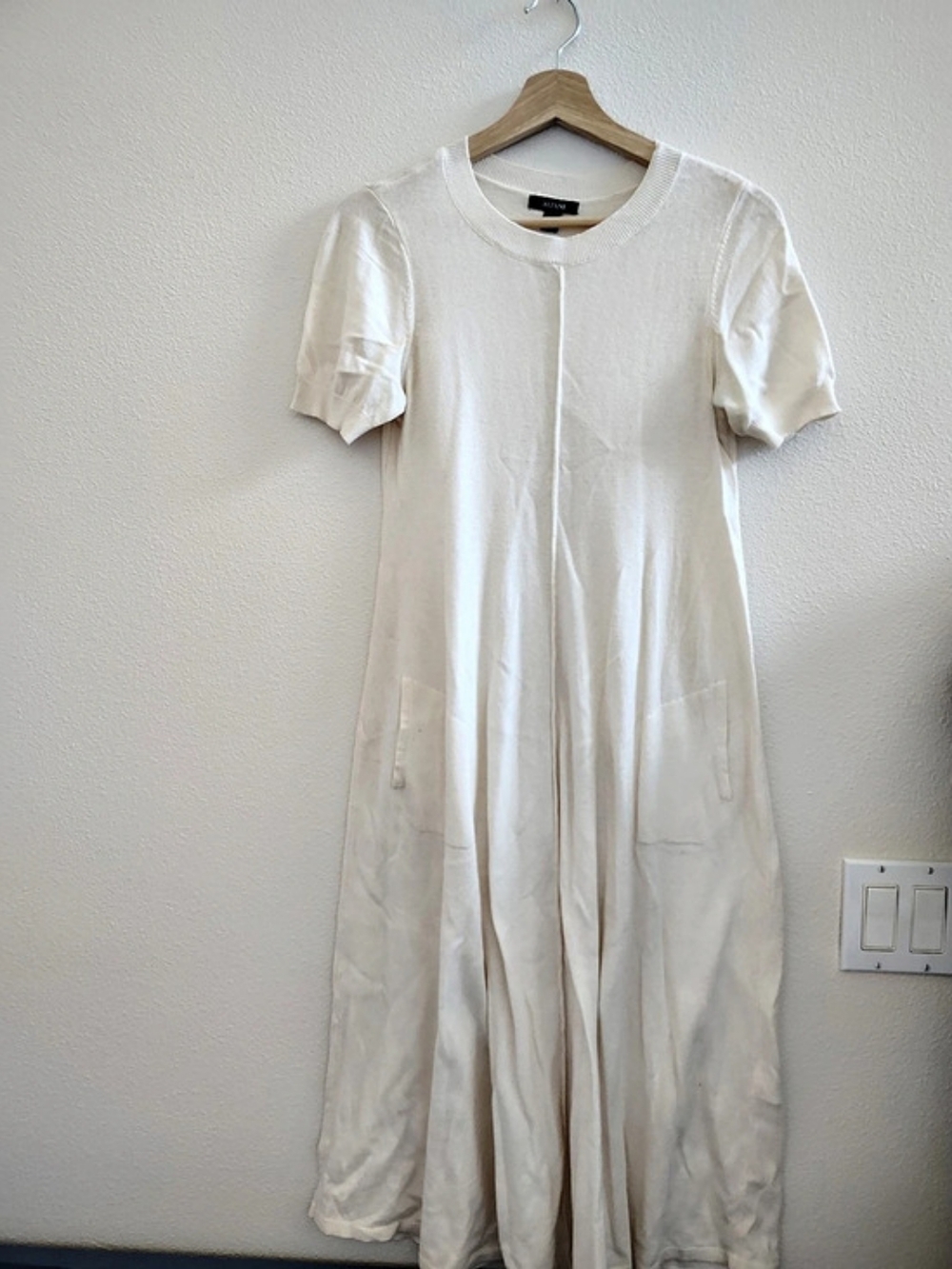 Alfani White Maxi Dress Size PS